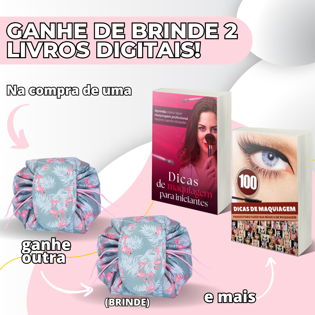 CosmeticBag® A Necessaire Definitiva (COMPRE 1 LEVE 2)