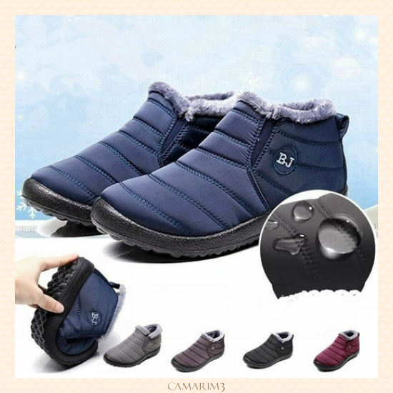 Tênis Botinha de Inverno para Idosa