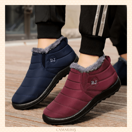 Tênis Botinha de Inverno para Idosa
