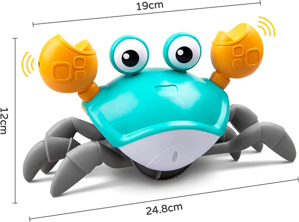 Caranguejo Fofinho - Brinquedo para Crianças