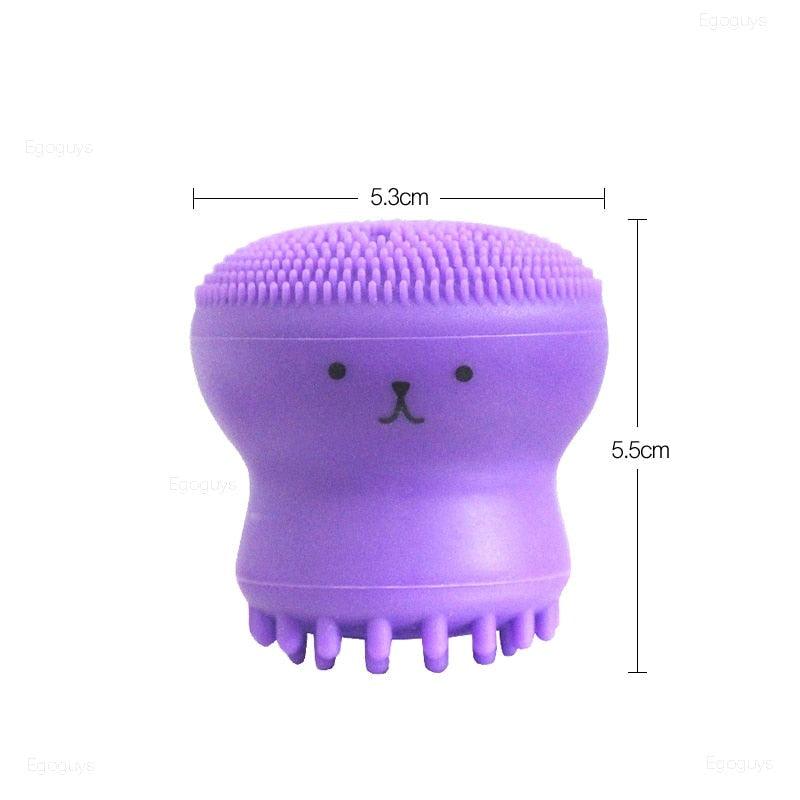Esponja de Silicone Esfoliante Facial