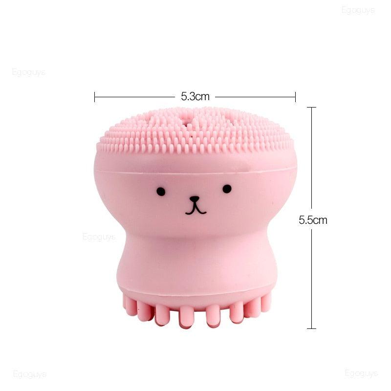 Esponja de Silicone Esfoliante Facial
