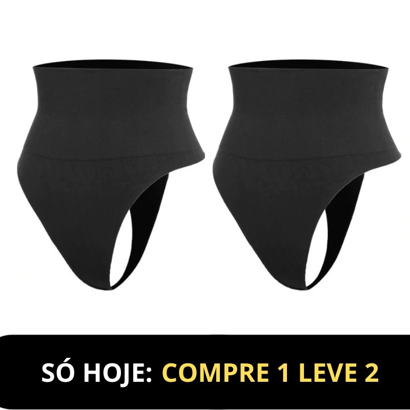 Calcinha cinta modeladora de barriga PowerSlim™ (Pague 1 leve 2)