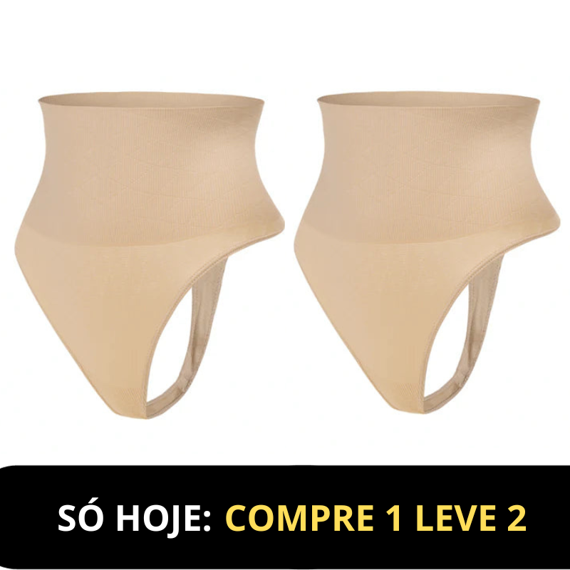 Calcinha cinta modeladora de barriga PowerSlim™ (Pague 1 leve 2)