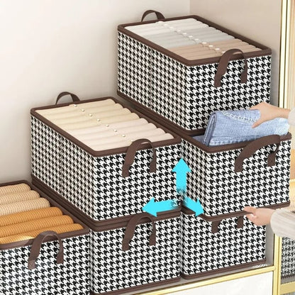 Organizador de jeans dobrável para armário