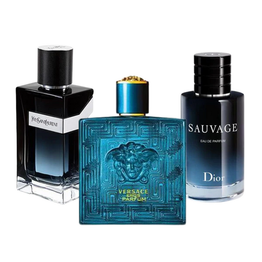 3 Parfums - Sauvage, Y Men and Eros - (Eau de Parfum)