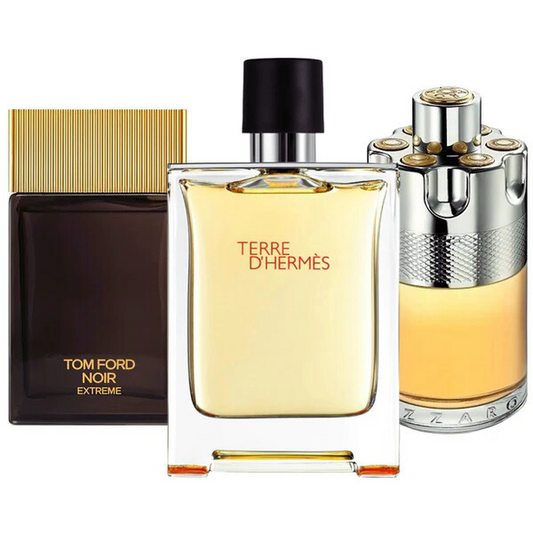 3 Parfums - Terre d’Hermès, Wanted and Tom Ford Noir Extreme - (Eau de Parfum)