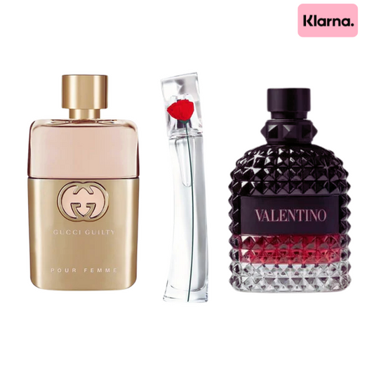 3 Parfums - Guilty, Valentino Intense and Flower - (Eau de Parfum)