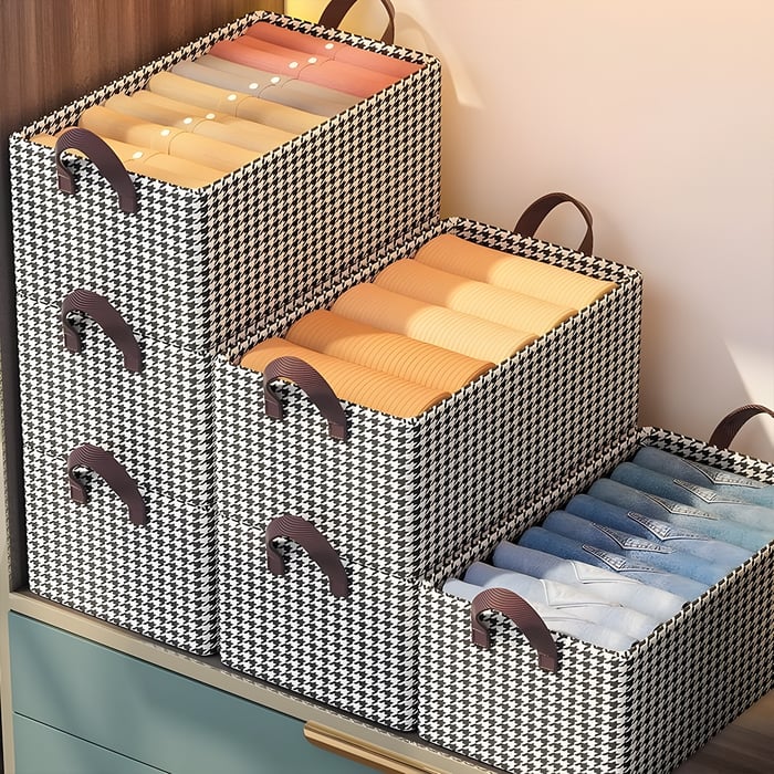 Organizador de jeans dobrável para armário