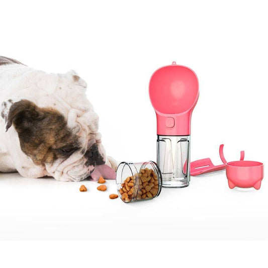 Garrafa Multifuncional 3 em 1 para Pets