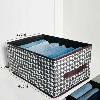 Organizador de jeans dobrável para armário