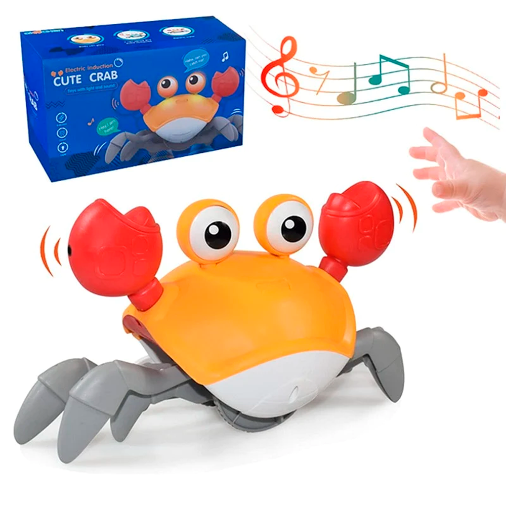 Caranguejo Fofinho - Brinquedo para Crianças