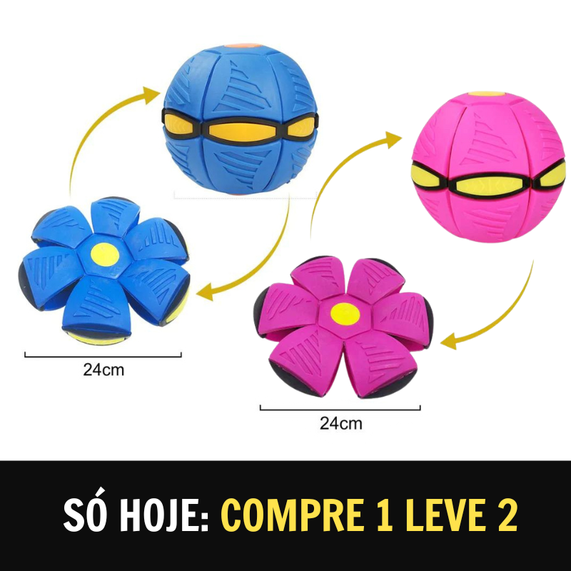 Flyball® Bola Voadora para Cães - Compre 1 leve 2