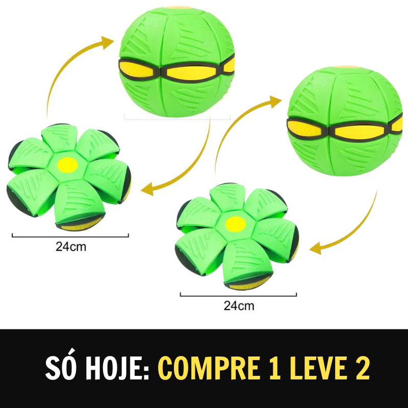 Flyball® Bola Voadora para Cães - Compre 1 leve 2