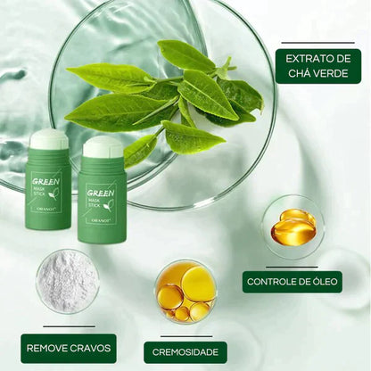 Green Mask™ Original - Rosto Perfeito e Limpeza Profunda (COMPRE 1 LEVE 2)