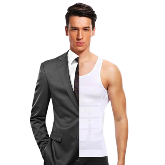 Regata Modeladora de Compressão Masculina SlimFlex (Oferta Black November)