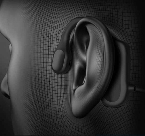 Fone de Ouvido por Condução Óssea Bluetooth