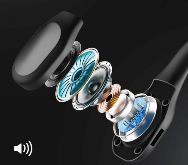 Fone de Ouvido por Condução Óssea Bluetooth