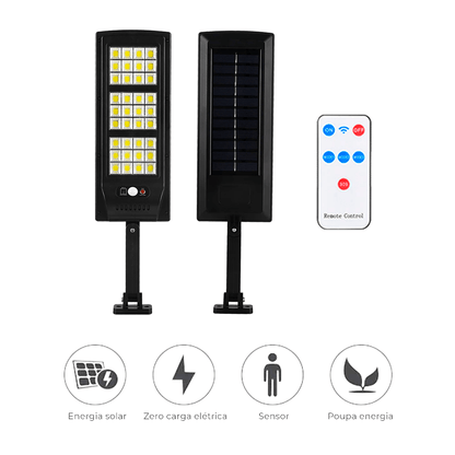 Lampada Led Solar Com Controle