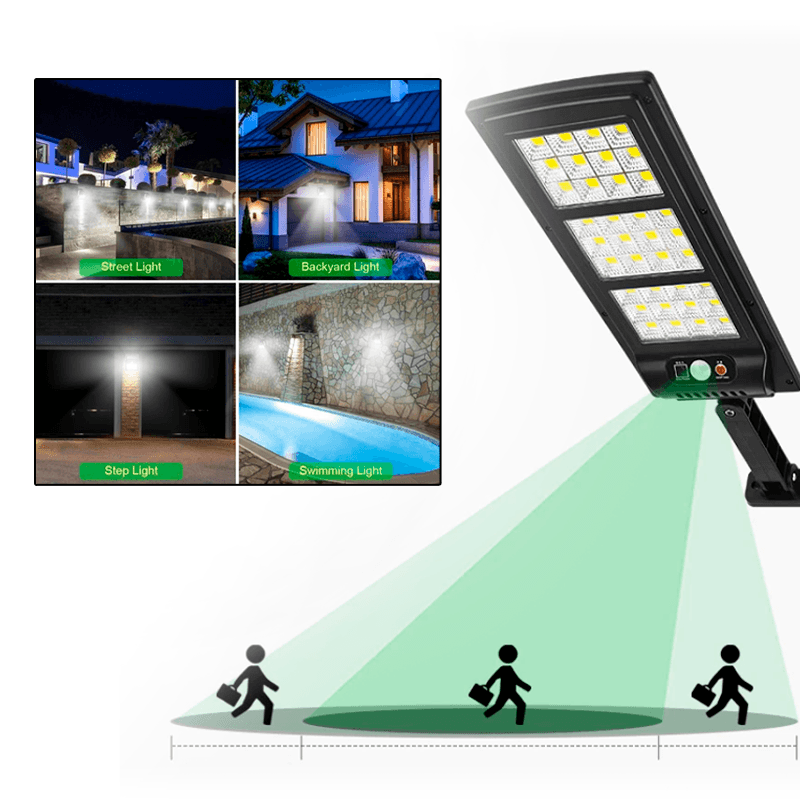 Lampada Led Solar Com Controle